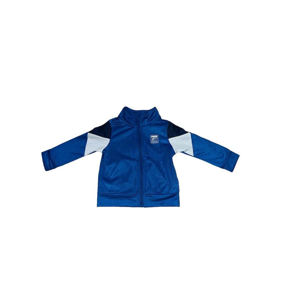 PUMA Boys' Track Jacket Bright Blue Size 12M - Picture 3 of 6